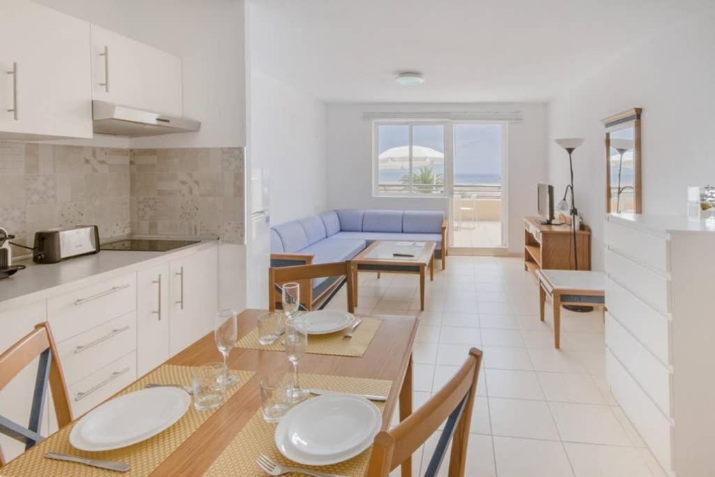 Terrazza E Vista Sull'Oceano, Wi-Fi, Piano 3, Piscina Sullo Stesso Piano Apartment Morro Jable  Luaran gambar